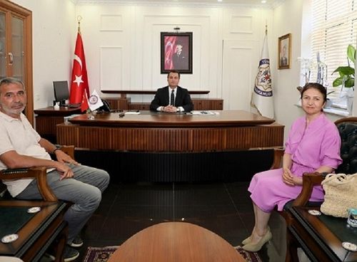 AGC'den Kaymakam Öztürk'e hayırlı olsun ziyareti