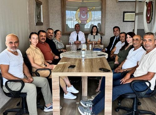 AGC‘ye Vergi Dairesi ve SGK müdürlerinden ziyaret