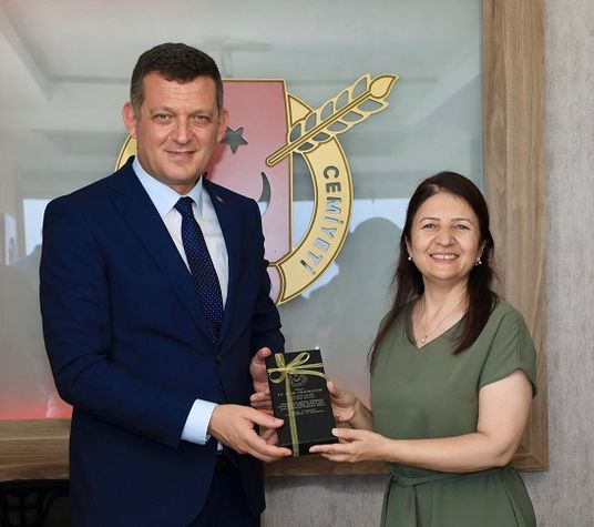 Kaymakam Ürkmezer’den AGC’ye veda ziyareti