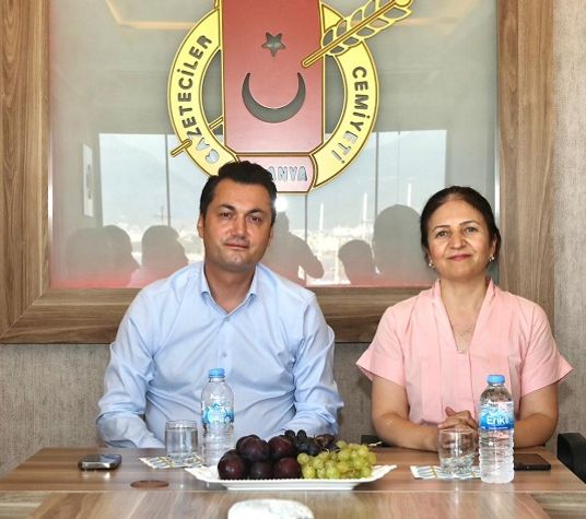 Kaymakam Öztürk’ten AGC’ye ziyaret