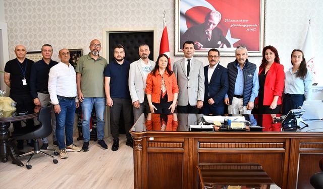 AGC YÖNETİMİNDEN BAŞHEKİM GÜLER’E ZİYARET