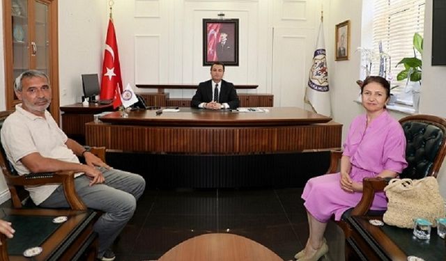 AGC'den Kaymakam Öztürk'e hayırlı olsun ziyareti