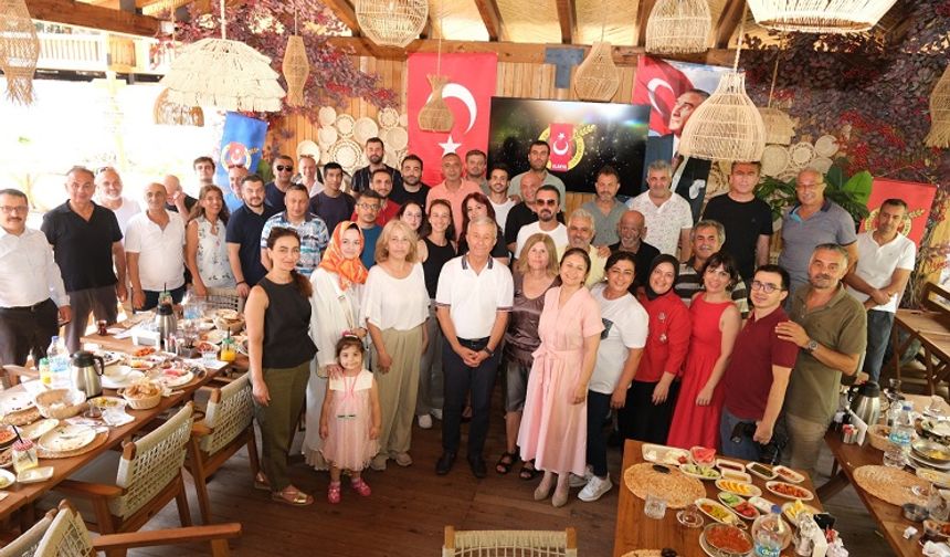 AGC üyeleri Basın Bayramı’nda buluştu