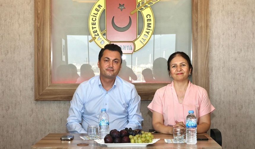Kaymakam Öztürk’ten AGC’ye ziyaret